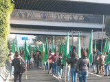 Las manifestantes comenzaron su concentración a las 8:30 horas.