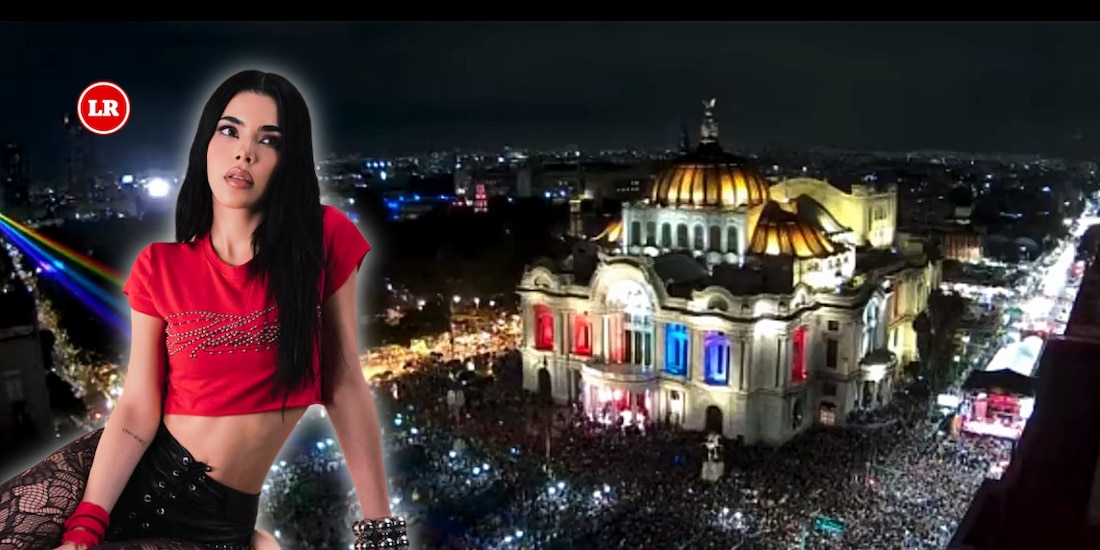 Kenia Os conquista a miles de personas en Bellas Artes