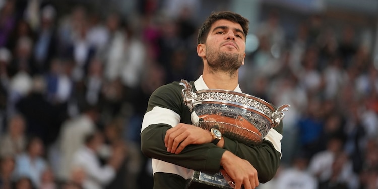 Carlos Alcaraz se proclamó campeón de Roland Garros en el 2025.