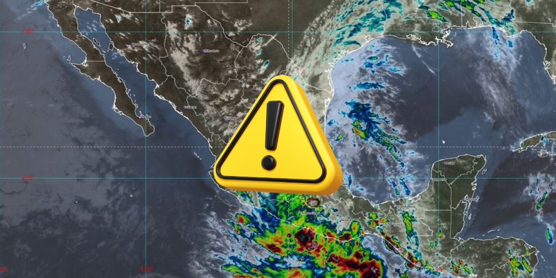Conagua lanza alerta meteorológica por Dos-E