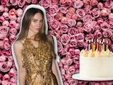 Belinda celebra 37 años con un jardín de flores