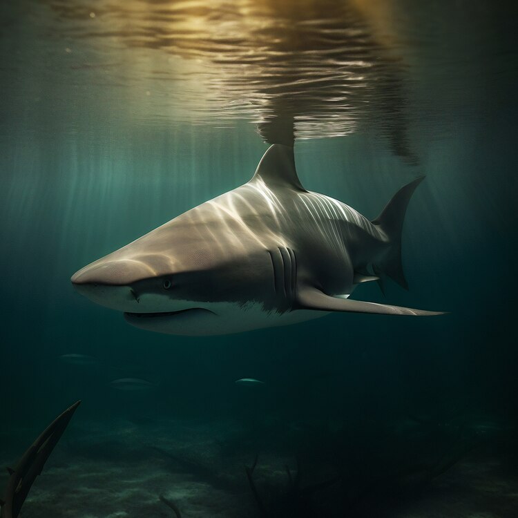 Foto ilustrativa de un tiburón