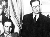 Leopoldo Marechal y Francisco Luis Bernárdez en 1929, el año de Libra.