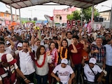 Zona poniente de Acapulco y Coyuca de Benítez arroparon a Beatriz Mojica.