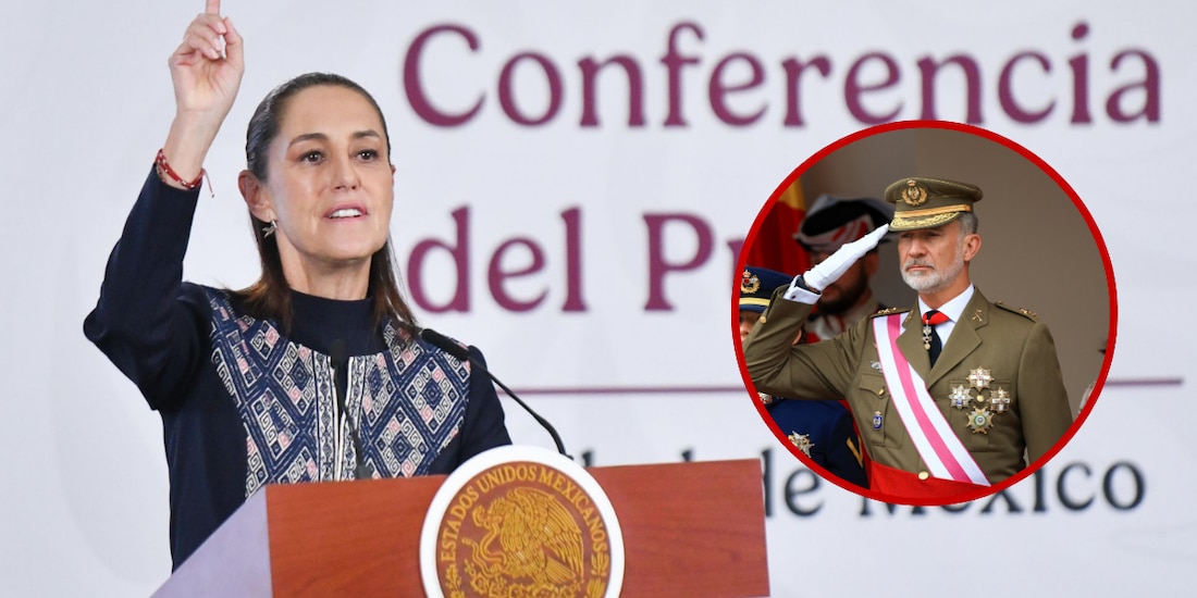 Sheinbaum confirma reunión con el rey Felipe VI