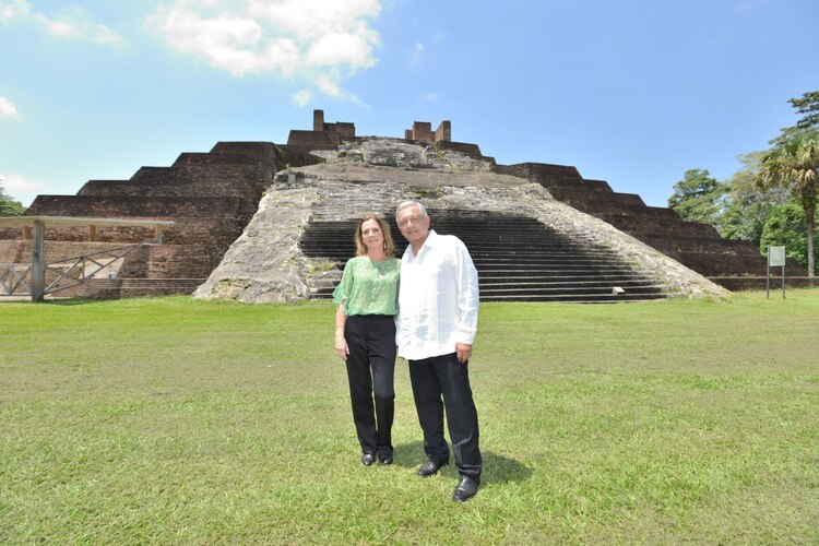 Beatriz Gutiérrez Müller, esposa del expresidente Andrés Manuel López Obrador.
