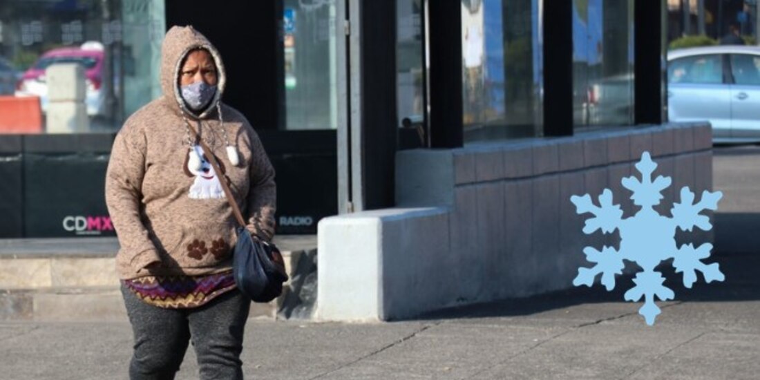 Los frentes fríos ya se hacen presentes cada vez más en la capital del país.