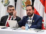Alan Márquez representa a México en el Foro de Presidentes de Poderes Legislativos.