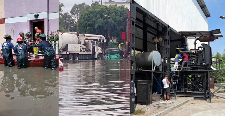 Inundaciones en Tlalnepantla de Baz