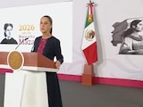 Claudia Sheinbaum, Presidenta de México en su conferencia de este viernes.