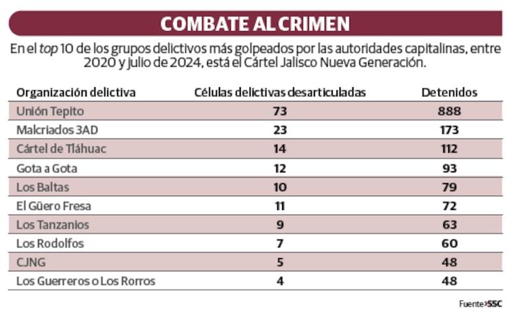 COMBATE AL CRIMEN