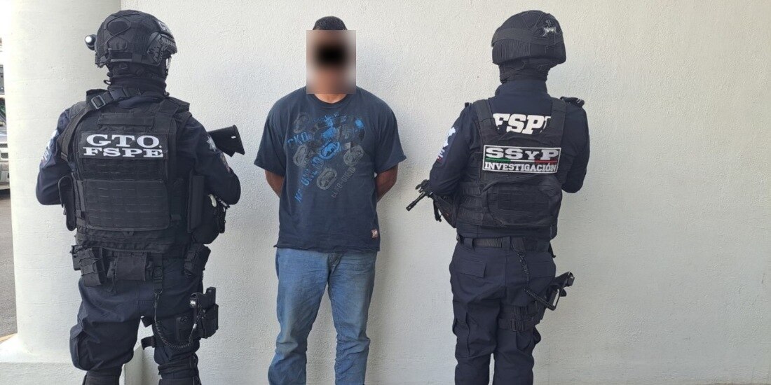 Cae ‘El Tigre Blanco’, presunto operador y reclutador del Cártel Santa Rosa de Lima.