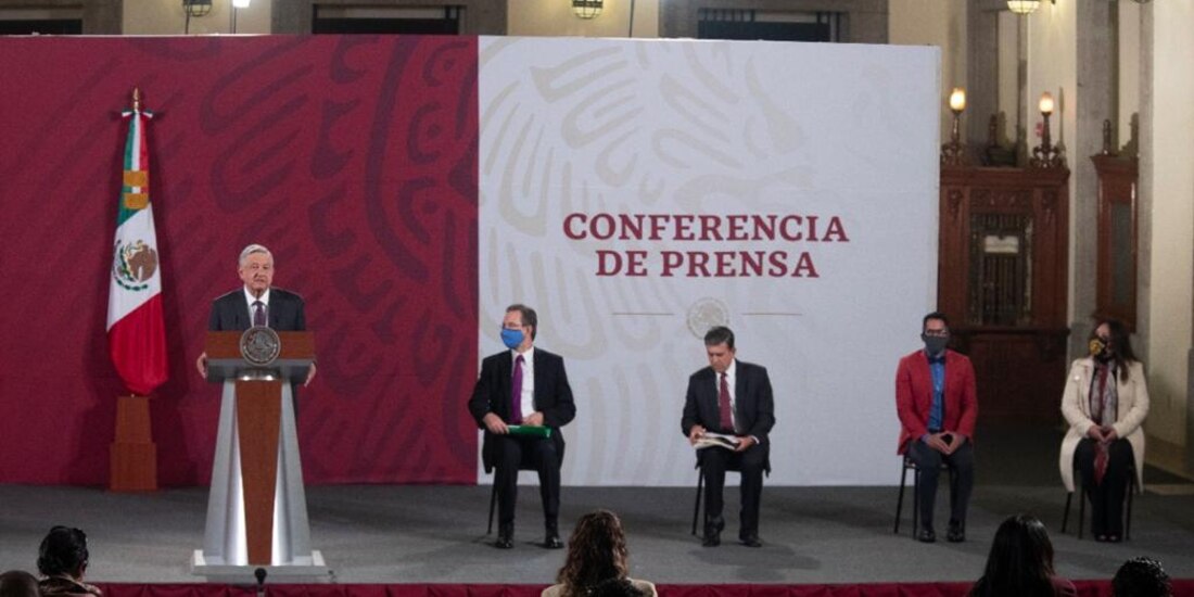 El presidente de México, Andrés Manuel López Obrador, el 24 de agosto de 2020.