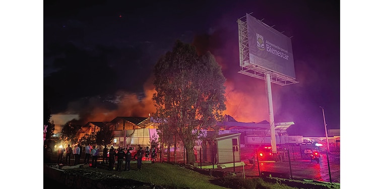 SE REPORTÓ pérdida total, después del siniestro.