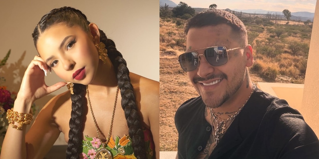 Ignoran a Ángela Aguilar frente a Christian Nodal