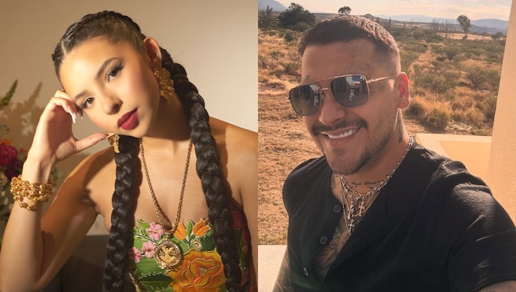 Ignoran a Ángela Aguilar frente a Christian Nodal