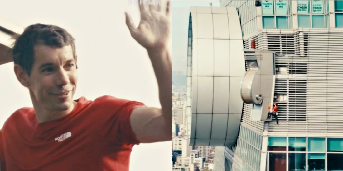 Alex Honnold en el Taipei 101
