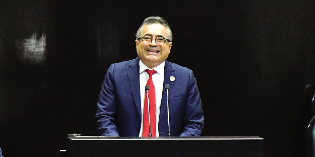 El diputado Carol Antonio Altamirano, el 17 de octubre de 2025.