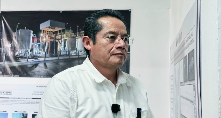 Francisco Reyes Vázquez, titular del organismo de agua Sapase.