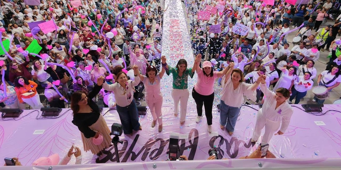 Ruth González participó en el “Encuentro de Mujeres Líderes de Rioverde”.