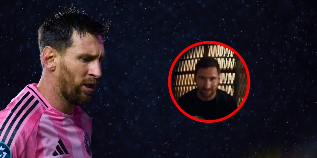 Lionel Messi sale en el video de la artista argentina Tini Stoessel llamado “Dos amantes”