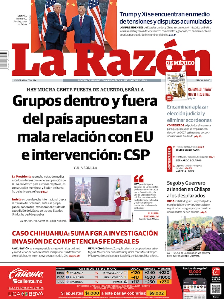 La Razón 14 Mayo 2026