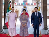 Samuel García recibe a la princesa Hisako de Japón