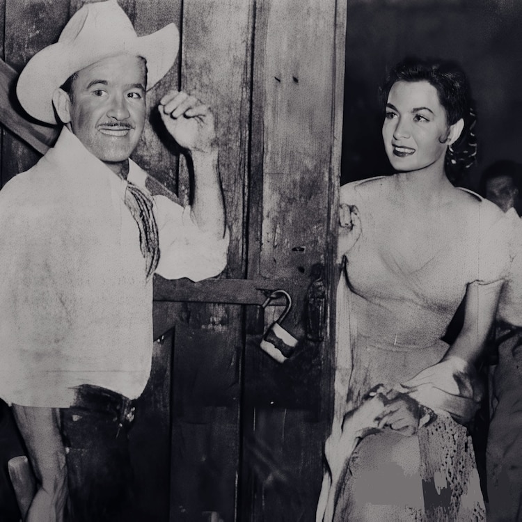 Elsa Aguirre y Pedro Infante