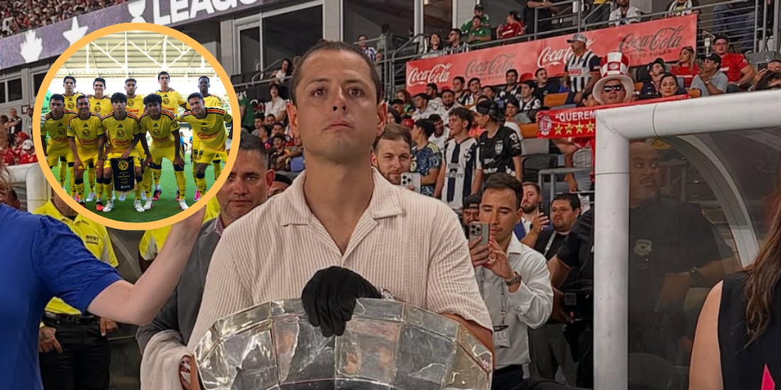 Javier 'Chicharito' Hernández causó polémica tras firmar un jersey del América.