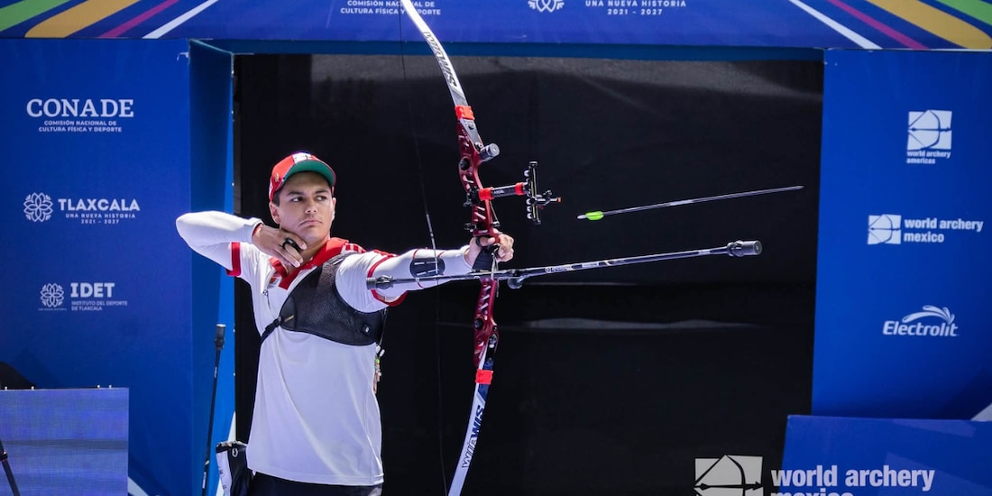 Matías Grande ganó el bronce en el último día del Campeonato Panamericano de tiro con arco en Tlaxcala.