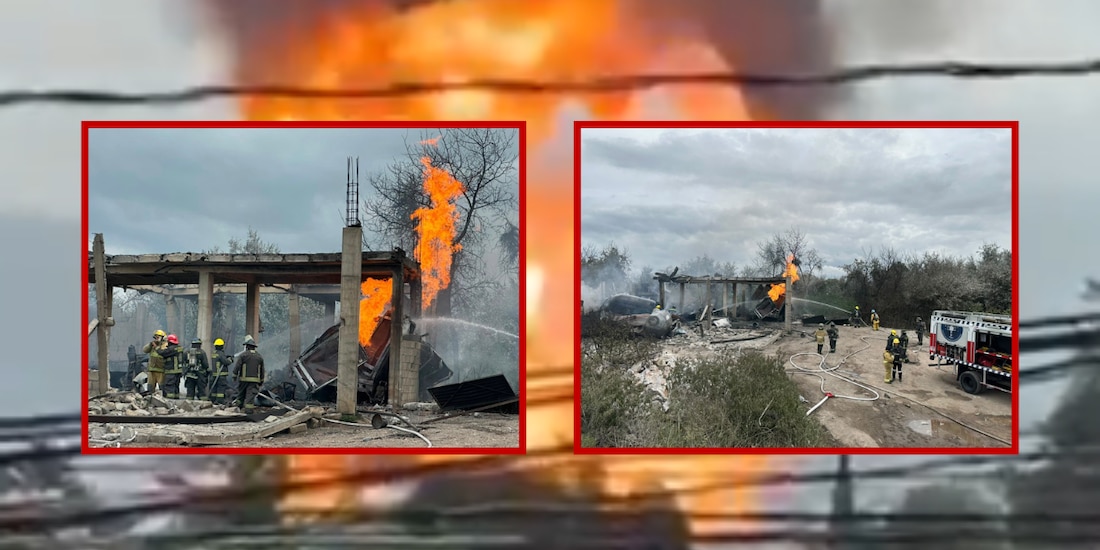 Se registra explosión de cuatro pipas de gas en Tepeaca, Puebla