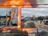 Se registra explosión de cuatro pipas de gas en Tepeaca, Puebla