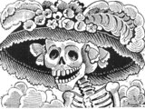 La Calavera Garbancera, de José Guadalupe Posada.