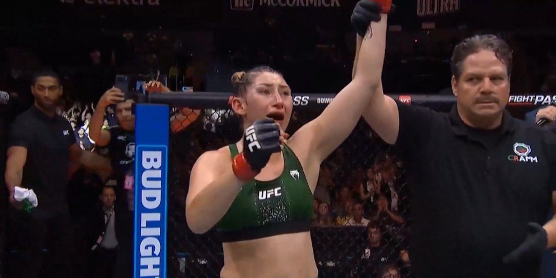 Regina Tarin debuta en la UFC con victoria.