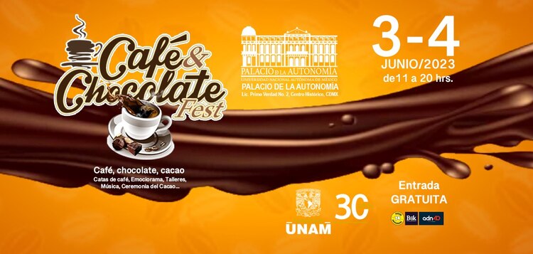 Póster del Café y Chocolate Fest.
