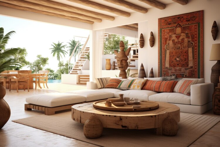 Las esculturas también son esenciales en el hogar.