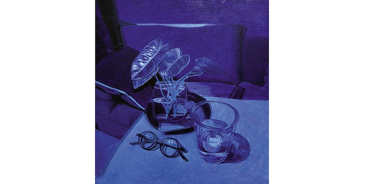 Una de las obras de la muestra en la GAM