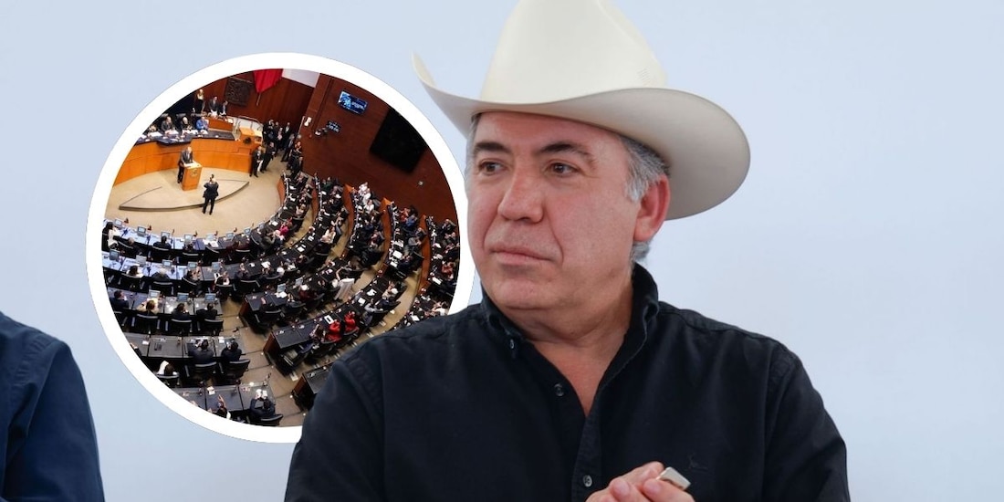 Enrique Inzunza se reincorpora al Senado tras breve licencia.