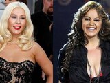Christina Aguilera y Jenni Rivera
