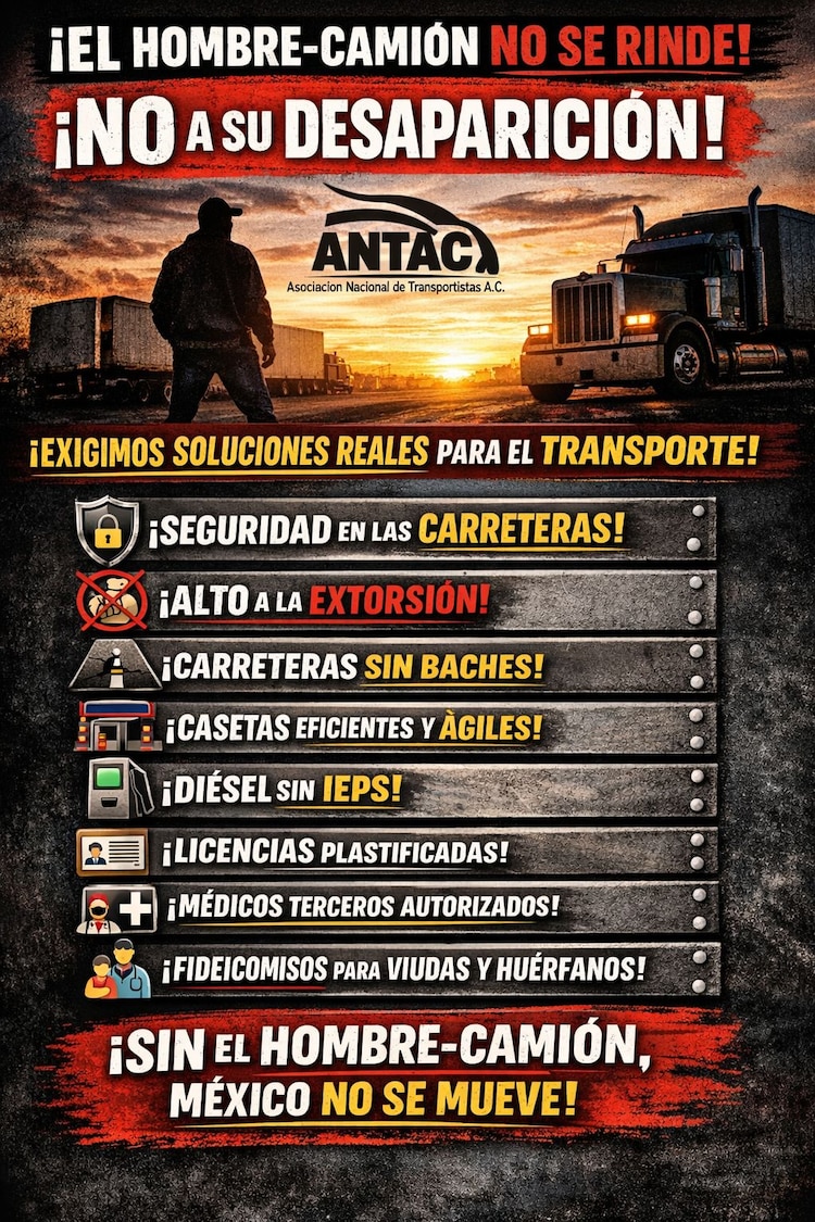 Paro nacional de transportistas