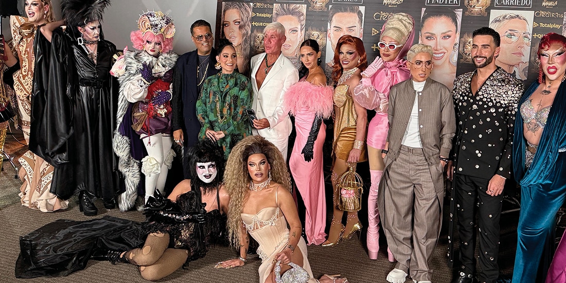 PARTICIPANTES y parte del jurado de La
Más 2, ayer en el arranque de la temporada.
