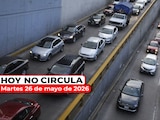 Revisa cómo aplica el Hoy No Circula este martes 26 de mayo de 2026 en la Zona Metropolitana del Valle de México.