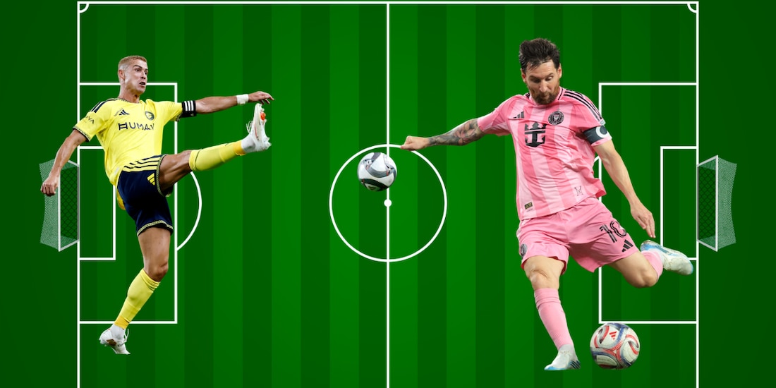 Cristiano Ronaldo y Lionel Messi podrían coincidir en un equipo por primera ocasión.