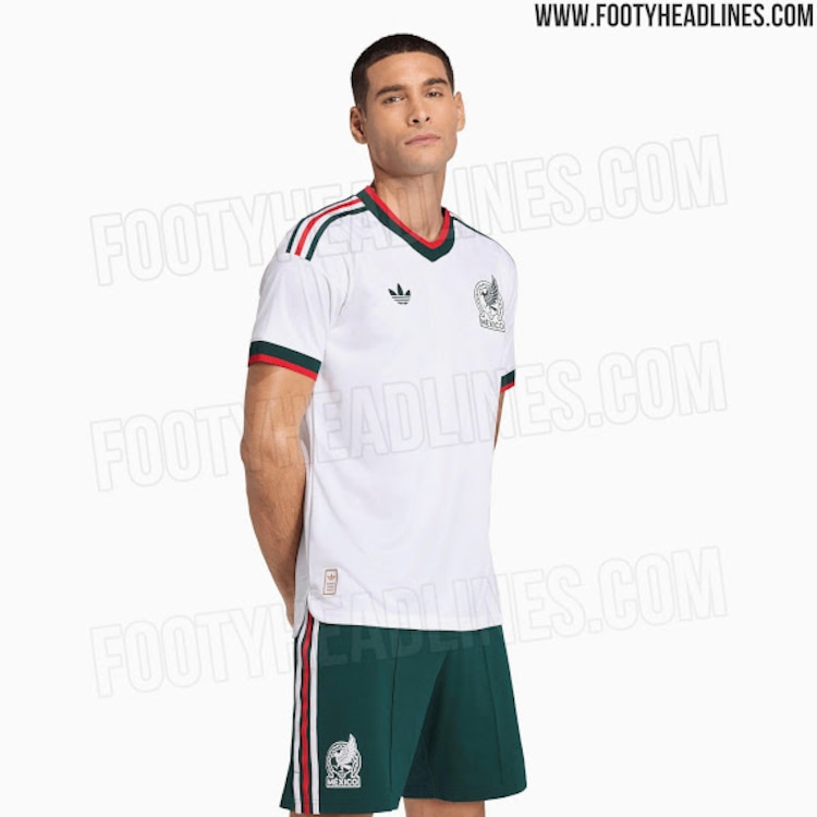 Así sería el nuevo jersey de visitante de la Selección Mexicana en el Mundial 2026.