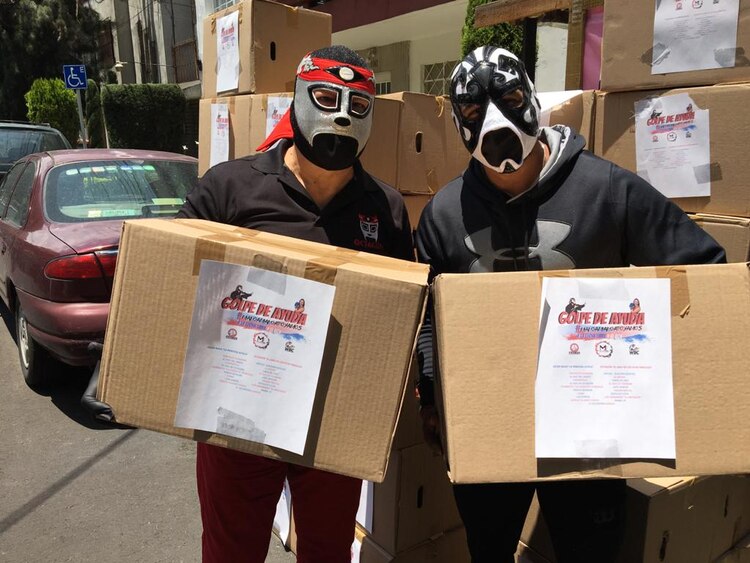 Octagón, un luchador solidario