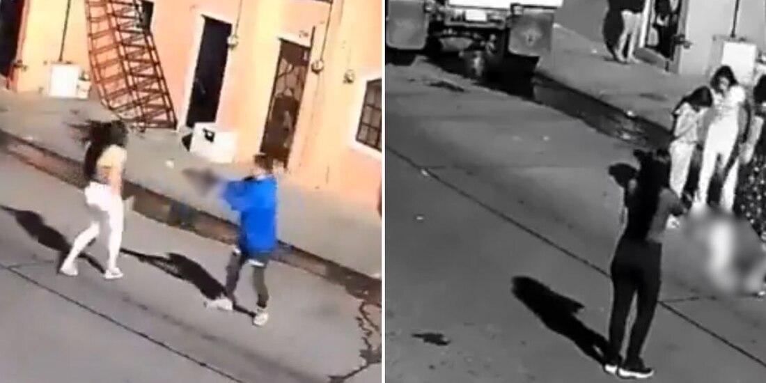 Feminicidio de Carla quedó registrado en video.