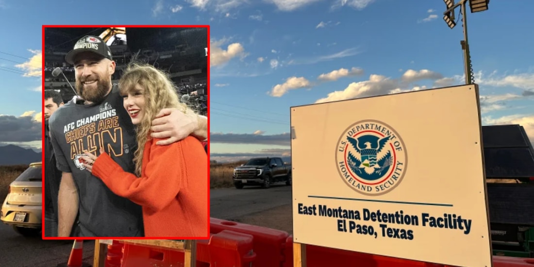 Taylor Swift y Travis Kelce invitan a administrador del mayor Centro de Detención de ICE a su boda
