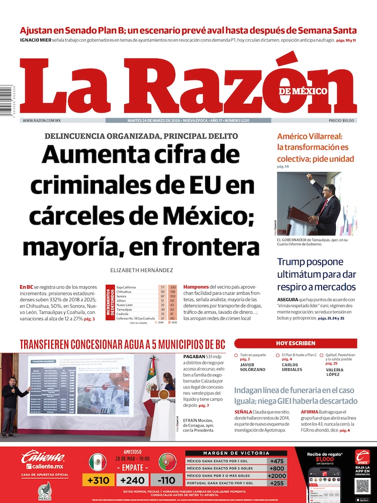 La Razón 24 Marzo 2026