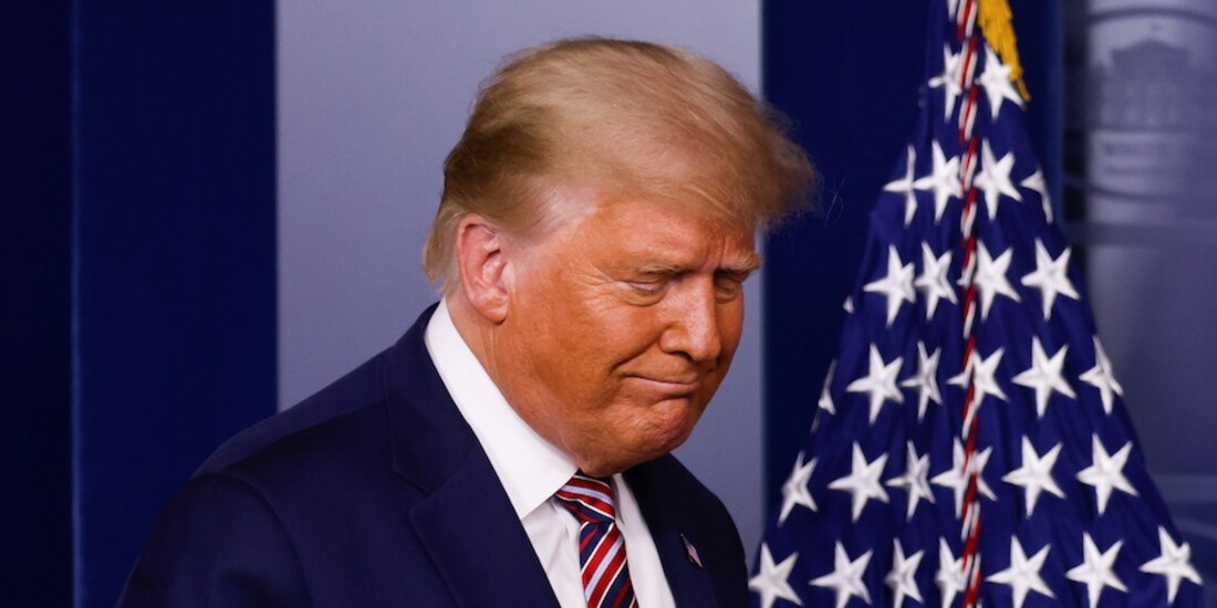 El presidente de Estados Unidos, Donald Trump..