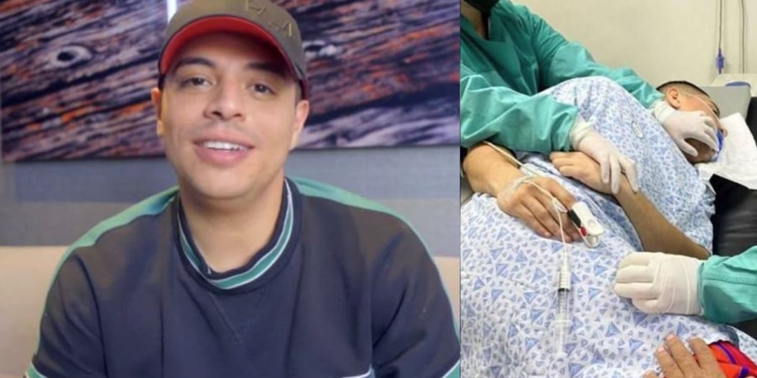 Grupo Firme revela las razones por las que Eduin Caz terminó en el hospital